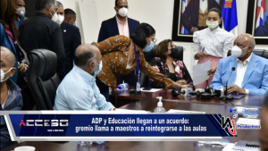 ADP y Educación llegan a un acuerdo: gremio llama a maestros a reintegrarse a las aulas