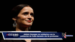 Julieta Venegas se solidariza con la población de Cuba durante ola de protestas