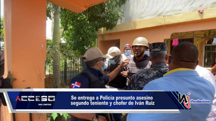 Se entrega a Policía presunto asesino segundo teniente y chofer de Iván Ruiz