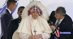 El papa en Canadá: Nadie puede borrar la dignidad violada