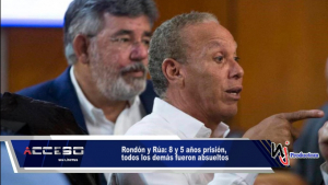 Rondón y Rúa: 8 y 5 años prisión, todos los demás fueron absueltos