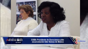 CUBA: Presidente de Eurocámara pide excarcelación líder Damas de Blanco