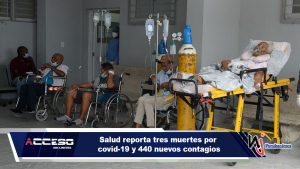 Salud reporta tres muertes por covid-19 y 440 nuevos contagios