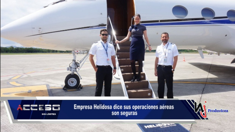 Empresa Helidosa dice sus operaciones aéreas son seguras