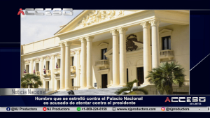Hombre que se estrelló contra el Palacio Nacional es acusado de atentar contra el presidente