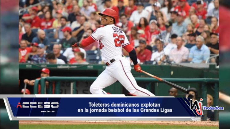 Toleteros dominicanos explotan en la jornada beisbol de las Grandes Ligas