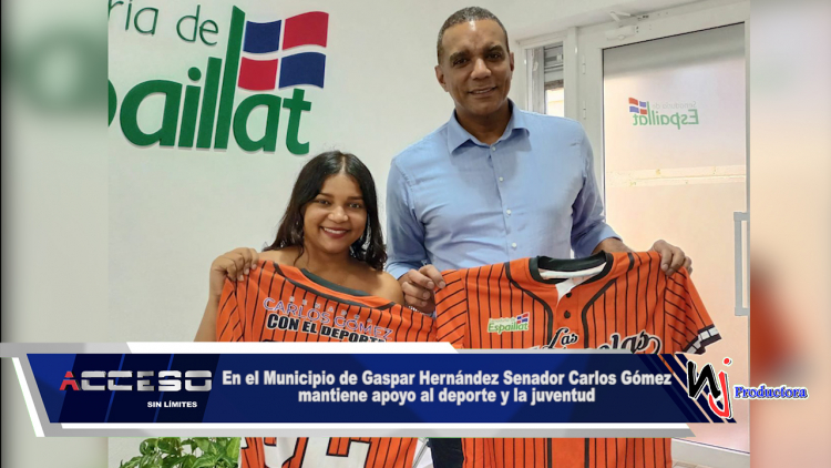 En el Municipio de Gaspar Hernández Senador Carlos Gómez mantiene apoyo al deporte y la juventud