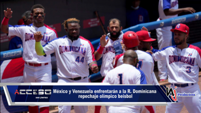 México y Venezuela enfrentarán a la R. Dominicana repechaje olímpico beisbol