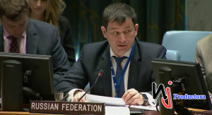 Representante Rusia cuestiona a países que envían armas a Ucrania