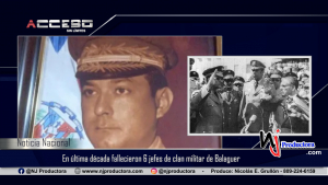 En última década fallecieron 6 jefes de clan militar de Balaguer