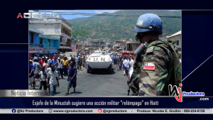 Exjefe de la Minustah sugiere una acción militar “relámpago” en Haití