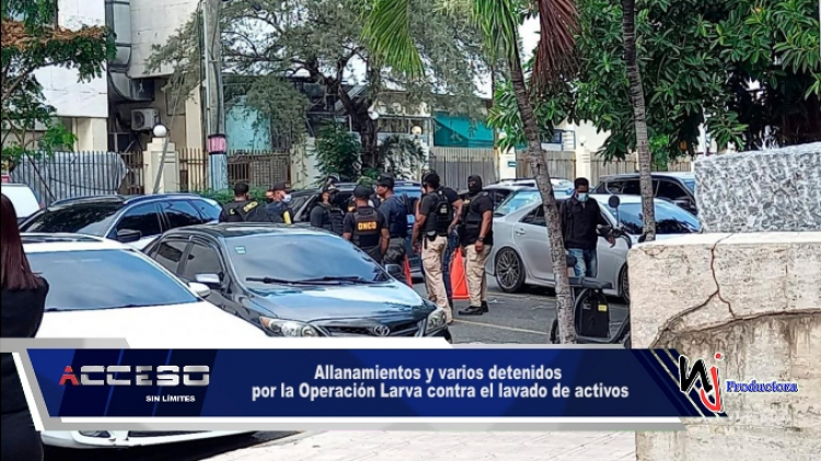 Allanamientos y varios detenidos por la Operación Larva contra el lavado de activos