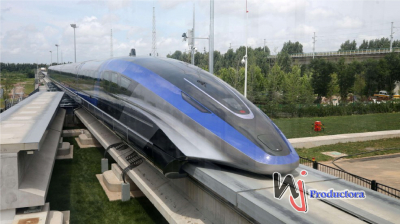 China estrena su nuevo tren tipo maglev capaz de alcanzar 600 kilómetros por hora