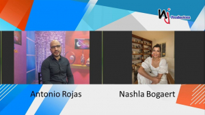 En La Revista De La Noche Antonio Rojas entrevista a Nashla Bogaert