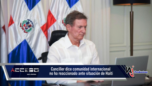 Canciller dice comunidad internacional no ha reaccionado ante situación de Haití