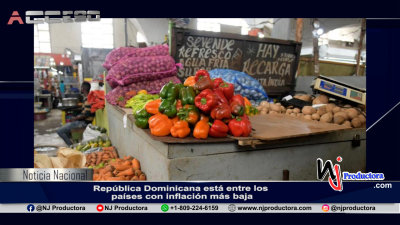 República Dominicana está entre los países con inflación más baja