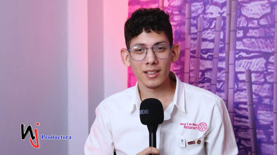 Entrevista a Alexander García próximo presidente de Rotaract Moca 2 de Mayo en Juventud Sin Límites