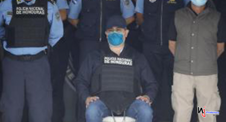 HONDURAS: Prevé este jueves la extradición a EEUU expresidente