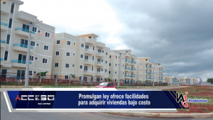 Promulgan ley ofrece facilidades para adquirir viviendas bajo costo