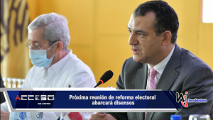 Próxima reunión de reforma electoral abarcará disensos