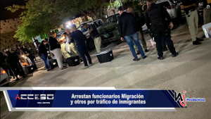 Arrestan funcionarios Migración y otros por tráfico de inmigrantes