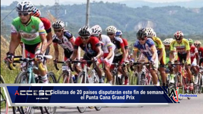 Ciclistas de 20 países disputarán este fin de semana el Punta Cana Grand Prix