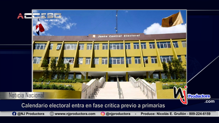 Calendario electoral entra en fase crítica previo a primarias