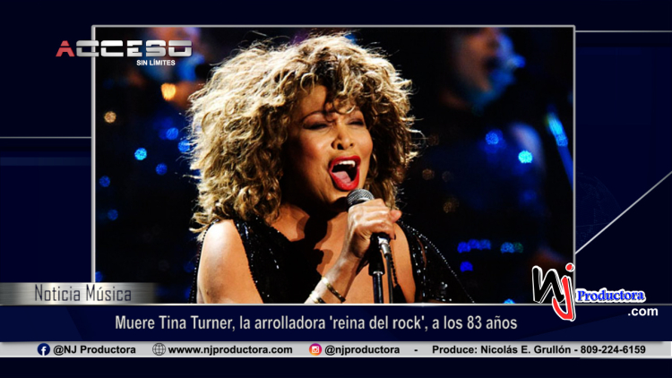 Muere Tina Turner, la arrolladora &#039;reina del rock&#039;, a los 83 años