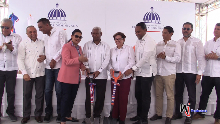 El Ministerio De Obras Publicas inicia trabajos de construcción de la carretera Moca-Salcedo
