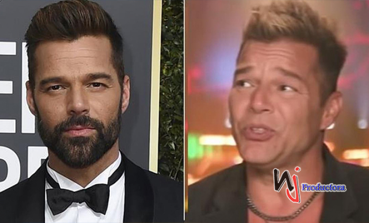 Ricky Martin aparece con “nuevo rostro” y en las redes lo acaban