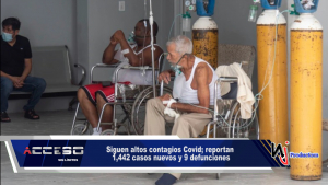 Siguen altos contagios Covid; reportan 1,442 casos nuevos y 9 defunciones