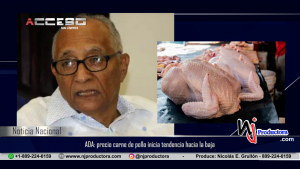 ADA: precio carne de pollo inicia tendencia hacia la baja