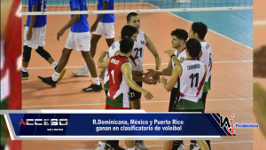R.Dominicana, México y Puerto Rico ganan en clasificatorio de voleibol