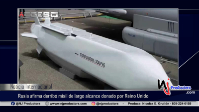 Rusia afirma derribó misil de largo alcance donado por Reino Unido