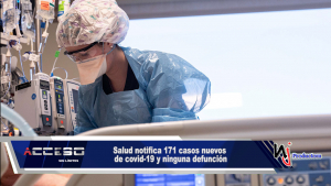 Salud notifica 171 casos nuevos de covid-19 y ninguna defunción