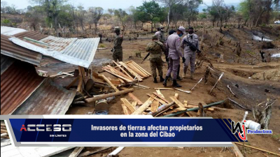 Invasores de tierras afectan propietarios en la zona del Cibao