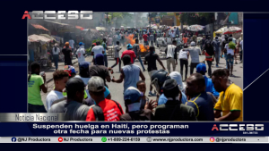 Suspenden huelga en Haití, pero programan otra fecha para nuevas protestas
