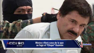 México rifará casa de la que se fugó el “Chapo” Guzmán
