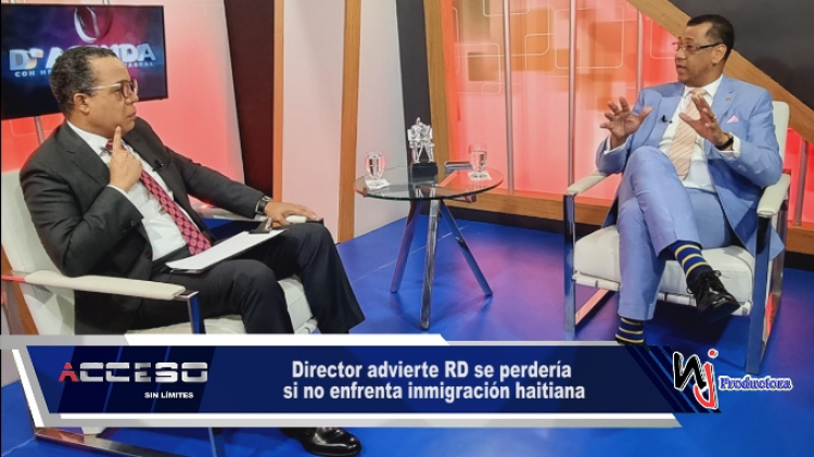 Director advierte RD se perdería si no enfrenta inmigración haitiana