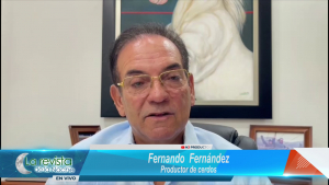 Fernando  Fernández, productor de cerdos, dice que Luis Abinader trabaja para buscar solución rápida a problema de fiebre porcina