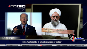 Biden: Muerte de líder de Al Qaeda es un acto de “justicia”