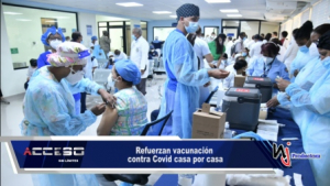 Refuerzan vacunación contra Covid casa por casa