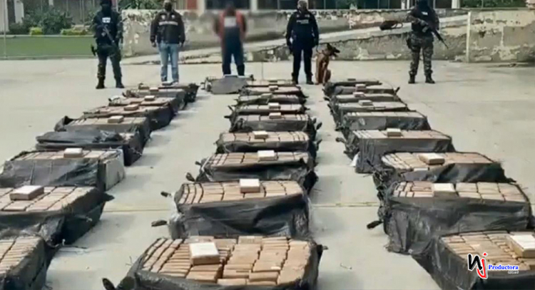 ECUADOR: Autoridades incautan casi tres toneladas de cocaína