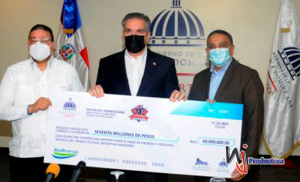Gobierno entrega RD$60 millones para Festival Deportivo Navideño
