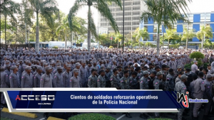 Cientos de soldados reforzarán operativos de la Policía Nacional