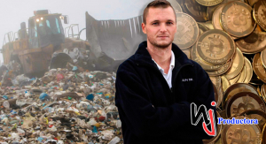 Quiere desenterrar el basurero de una ciudad para buscar una fortuna en bitcoins