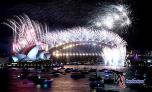 Nueva Zelanda y Australia dan la bienvenida al nuevo año 2022