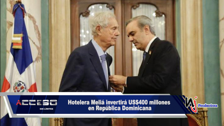 Hotelera Meliá invertirá US$400 millones en República Dominicana