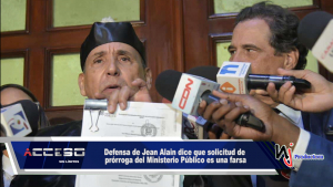 Defensa de Jean Alain dice que solicitud de prórroga del Ministerio Público es una farsa