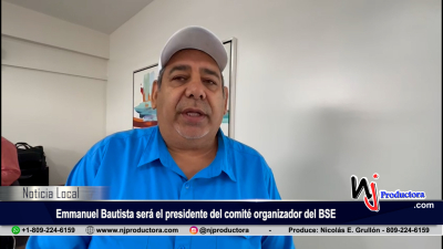 Emmanuel Bautista será el presidente del comité organizador del Baloncesto Superior De Espaillat